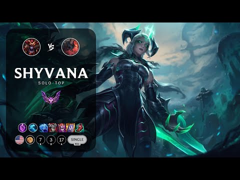 Shyvana Top vs Aatrox - NA Master Patch 13.8