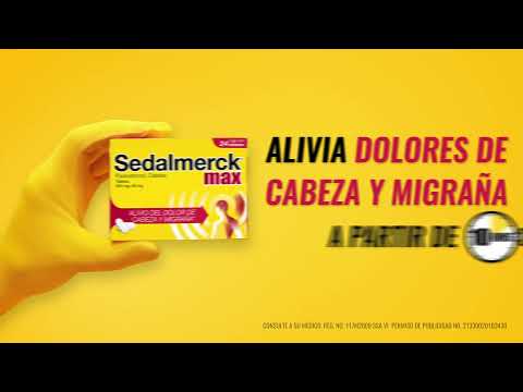 Con Sedalmerck Max®, alivia el dolor de cabeza a partir de 10 mins.