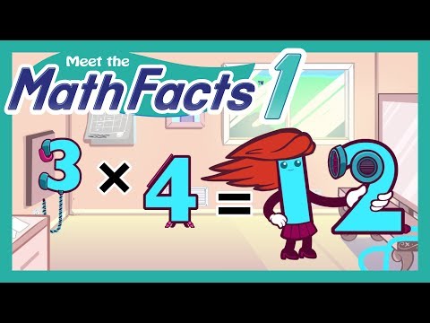 Meet the Math Facts Multiplication & Division - 3 x 4 = 12