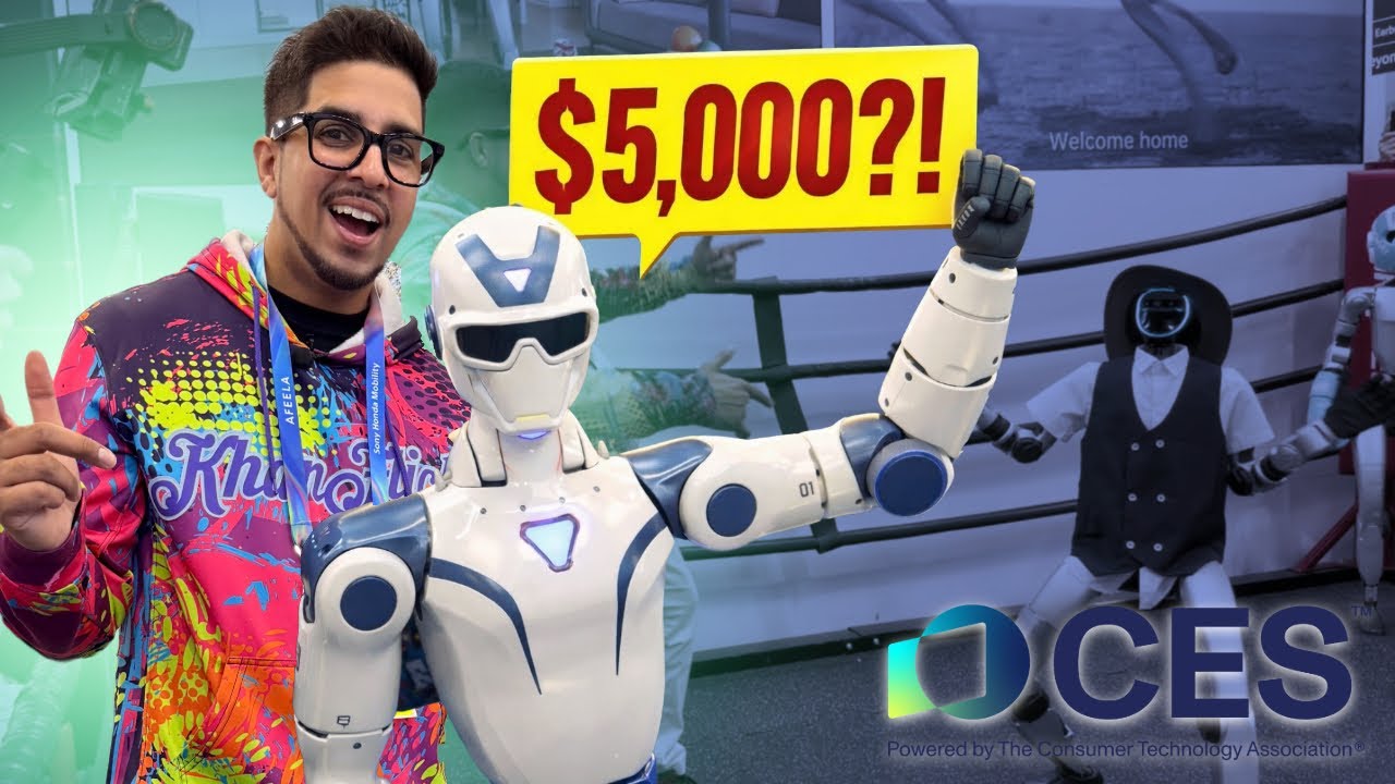 Unitree Roboter Live auf der CES 2026