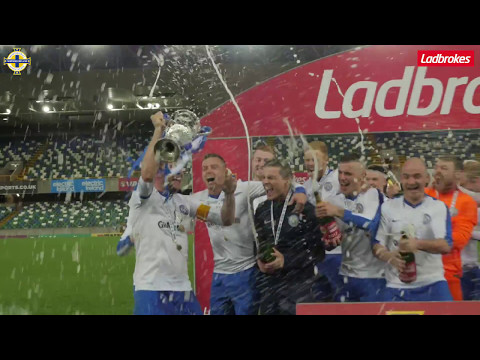 Limavady United win the 2017 Ladbrokes Intermediate Cup Final