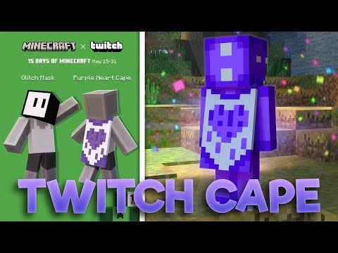 How to Get the Twitch Cape in Minecraft Bedrock/Java