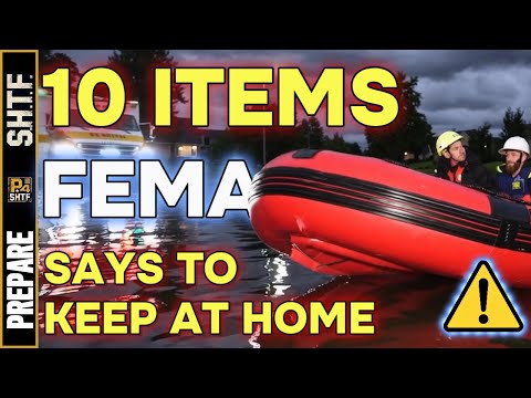 10 Critical Items FEMA SAYS YOU MUST Add to Your Home Emergency Kit Before Next Disaster