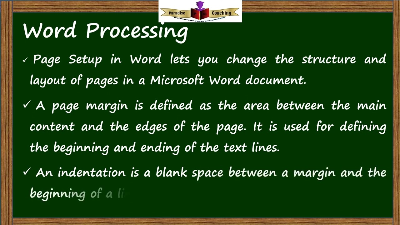 Word Processing with MS Word