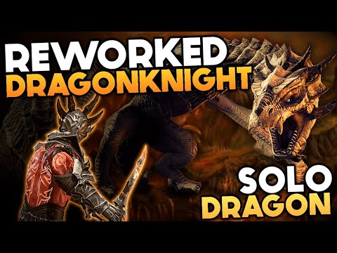 Reworked Dragonknight First Showcase - Soloing Dragons | ESO PTS