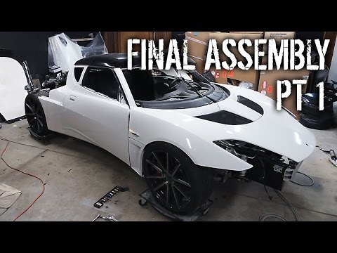 Budget Lotus Evora Pt 39 - Final Assembly Pt 1