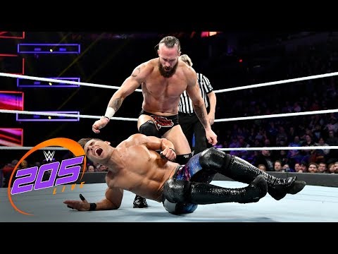 WWE 205 Live Results for 12/5/18 TJP & Mike Kanellis vs Lucha House Party in a Tornado Tag Match