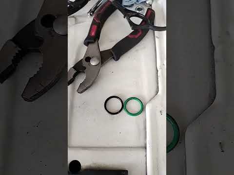 Where do Orings go with new AC Compressor