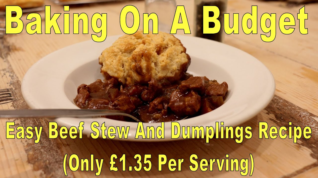 Easy Beef Stew And Dumplings Recipe.