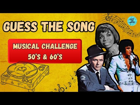 GUESS THE SONG: 50s & 60s Edition 📀 Trivia/Quiz/Challenge