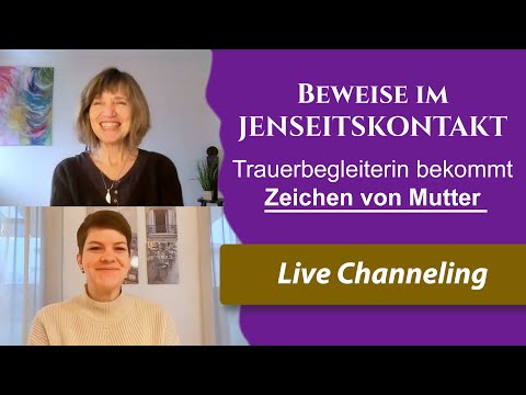 JENSEITSKONTAKT: Trauerbegleiterin bekommt ZEICHEN von MUTTER im Jenseitskontakt (mit Beweisen)