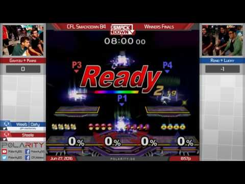 CFL Smackdown 84 Melee Doubles - Gahtzu + Kaike vs Reno + Lucky
