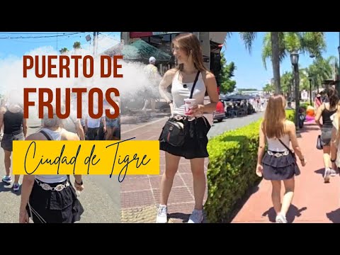 Puerto de Frutos Tigre: Sol, Barcos y Artesanías Únicas - VLOG