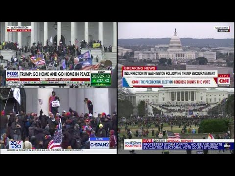 Comcast channel surfing (January 6, 2021)