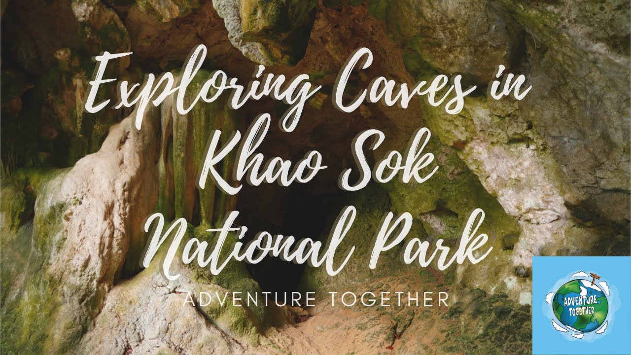 Join the journey as tourists explore the captivating caves of Khao Sok National Park in this video!
