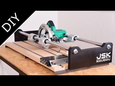 Making a 2-in-1 Circular Saw Slide Guide (Easy Panel Saw)