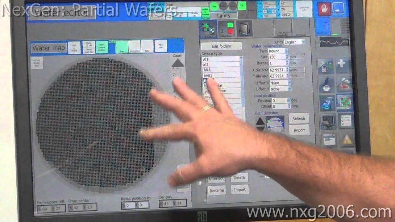 NexGen Video Tutorial Part 8: Partial Wafers