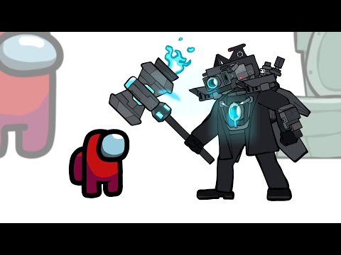 Mini Crewmate Kills Skibidi Toilet Characters - Part 5 | Among Us