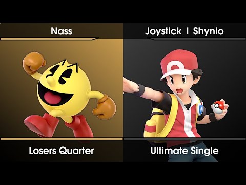 Rouen Weekly #2 - Nass (Pac-Man) Vs. Shynio (Pokemon Trainer) SSBU Ultimate Tournament