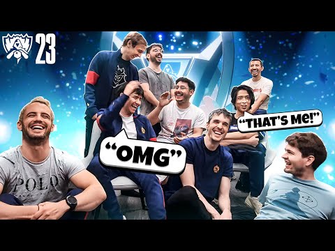 HANS IS IN THE WORLDS SONG? | G2 REACTS to GODS Worlds Anthem ft. NewJeans