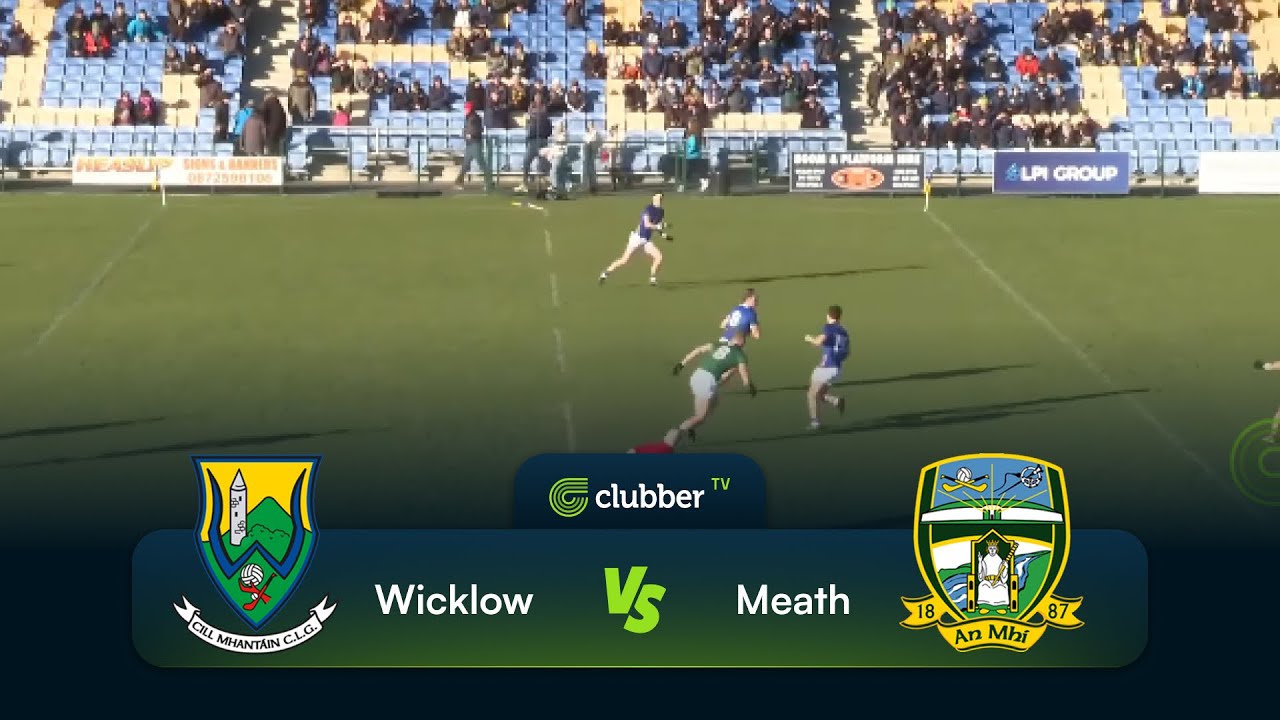 Wicklow vs Meath | O'Byrne Cup Round 1 | 3rd of Jan 2026