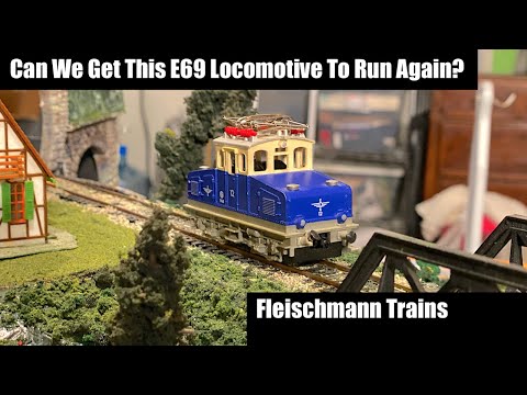 Können wir diese Lokomotive E69 von Fleischmann Trains wieder zum Laufen bringen?