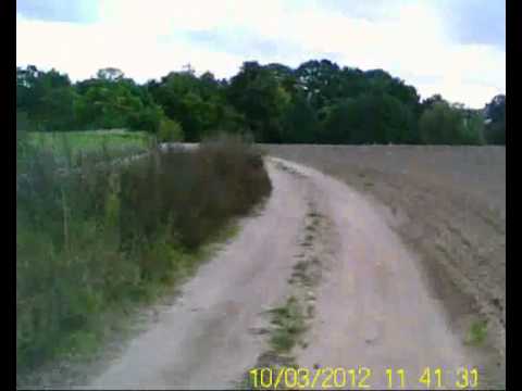 Wyjazd z polnego łacznika Mostki nad Tywą