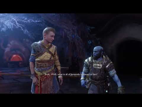 God of War Ragnarök - Sindri and Brok Reacts to seeing older Atreus
