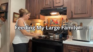 Cooking for My Family of 13 | Large Family Vlog
