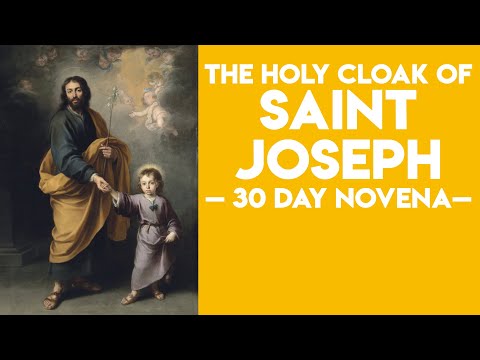Holy Cloak of Saint Joseph (30 Day Novena)