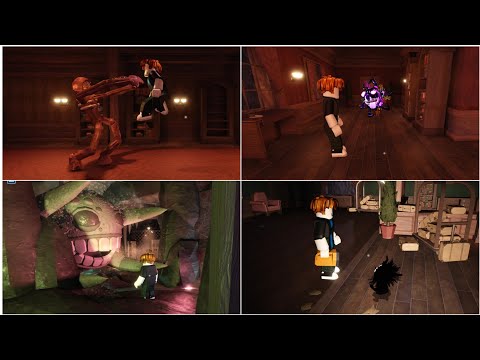 3rd Person View Jumpscares & Kills By Enemies In Roblox Doors