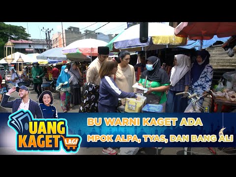 BU WARNI KAGET DIDATANGI PARA ARTIS!!! - UANG KAGET LAGI