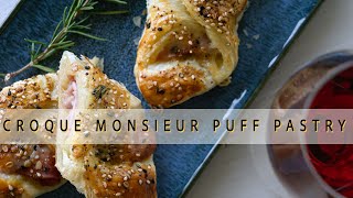 Ham and Cheese Puff Pastry