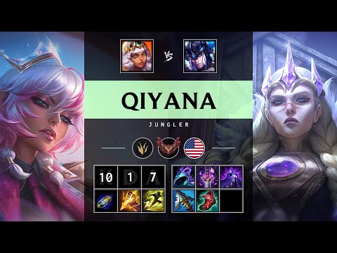 Qiyana Jungle vs Sejuani - NA Grandmaster Patch 25.15