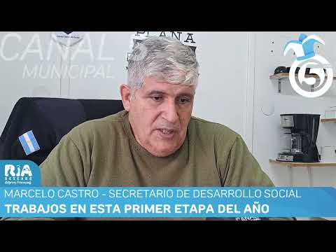 🔷️ Marcelo Castro - Secretario de Desarrollo Social