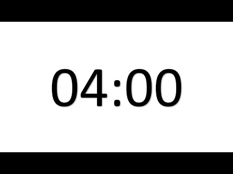 4 minutos con voz cuenta atrás regresiva