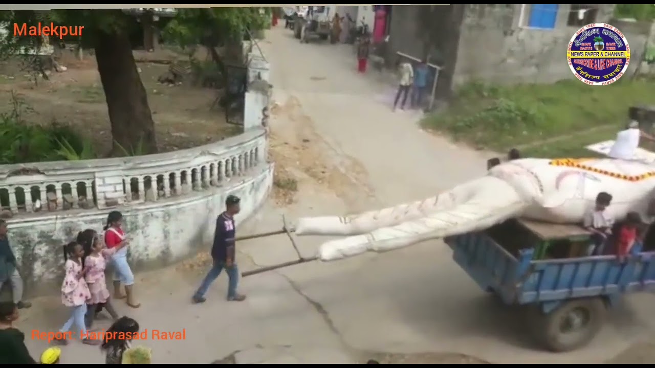 મલેકપુર ખાતે નવરાત્રિ મહોત્સવની શાનદાર ઉજવણી