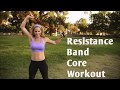 12 Minute Resistance Band Core Workout For Strong Sculpted Abs