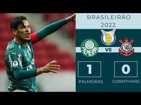 GOL DO PALMEIRAS HOJE | GOL DE GUSTAVO GOMEZ | PALMEIRAS 1 X 0 CORINTHIANS |