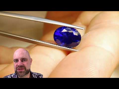 SOLD - 4.19 ct Deep Blue Sapphire Oval GIA Certified Deep Blue, Sri Lanka - GIAS0011