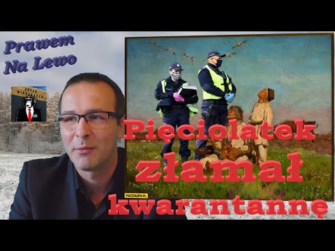 Pięciolatek złamał kwarantannę!!!