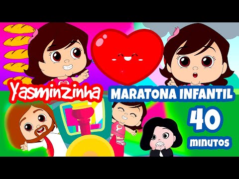 Yasminzinha - Maratona 40 minutos de Música Gospel Infantil - Vol 1 + Vol 2