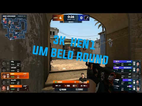 3K HEN1 Um belo round na Mirage - O Plano vs Furia