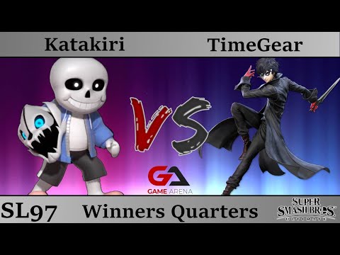 SmashLAN'd 97 - Winners Quarters: Katakiri (Sans Mii Gunner) vs TimeGear (Joker)