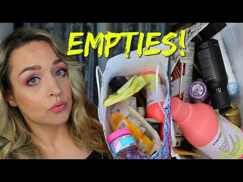 EMPTIES! Makeup Hair & Skin Care Reviews!