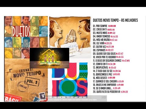 Duetos Novo Tempo   As 20  Melhores   FR FAMÍLIA LIVRE PARA AMAR
