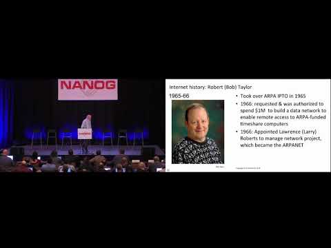 Keynote: A history of the Internet: Hint, it was not the Bomb