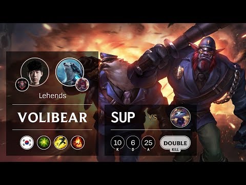 Volibear Support vs Yuumi - KR Grandmaster Patch 9.18