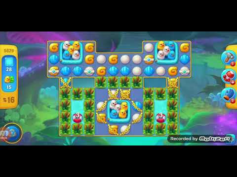fishdom gameplay/ It is like the ads? / thank you / level 5629