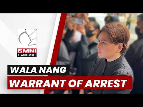 WARRANT OF ARREST VS. VP SARA, BINAWI NA NG KORTE PARA SA MGA KASONG GRAVE THREATS